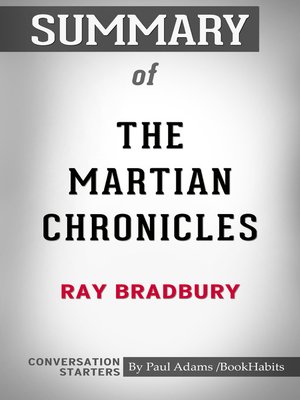 cover image of Summary of the Martian Chronicles
